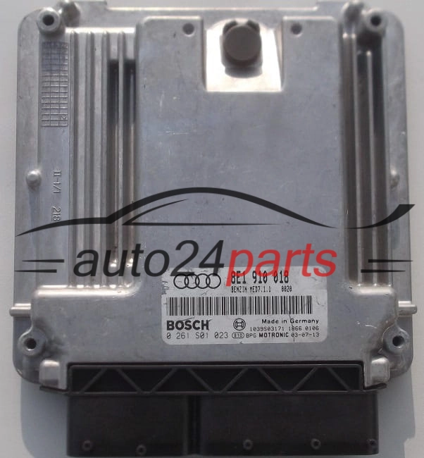 ECU CENTRALITA DE MOTOR  AUDI A4 2.0 FSI BOSCH 0 261 S01 023, 8E1 910 018
