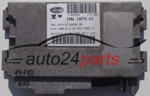 ecu engine control module FIAT SEICENTO 600 0.9