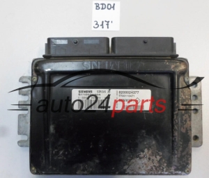 KOMPUTER STEROWNIK SILNIKA RENAULT 1.4 SIEMENS S110030304 D, S110030304D, 8200024377, 7700110471 - 317, 318