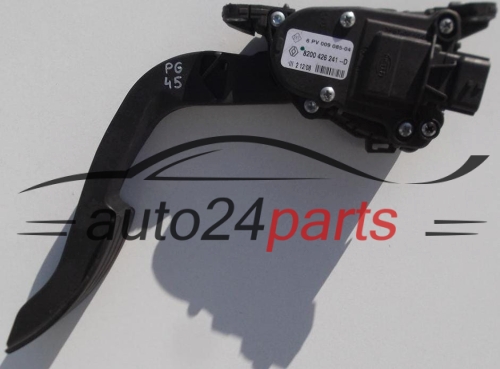 GASPEDAL POTENTIOMETR ELEKTRISCH GAS PEDAL RENAULT TWINGO 8200 426 241-D, 8200426241D, 6PV 009 085-04, 6PV00908504