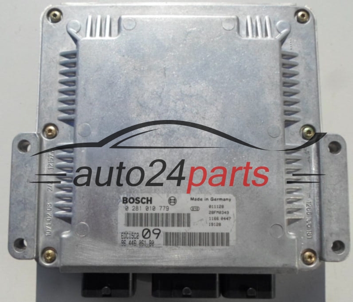 Μονάδα Ελέγχου Κινητήρα PEUGEOT 2.0 HDI BOSCH 0 281 010 779, 96 446 061 80