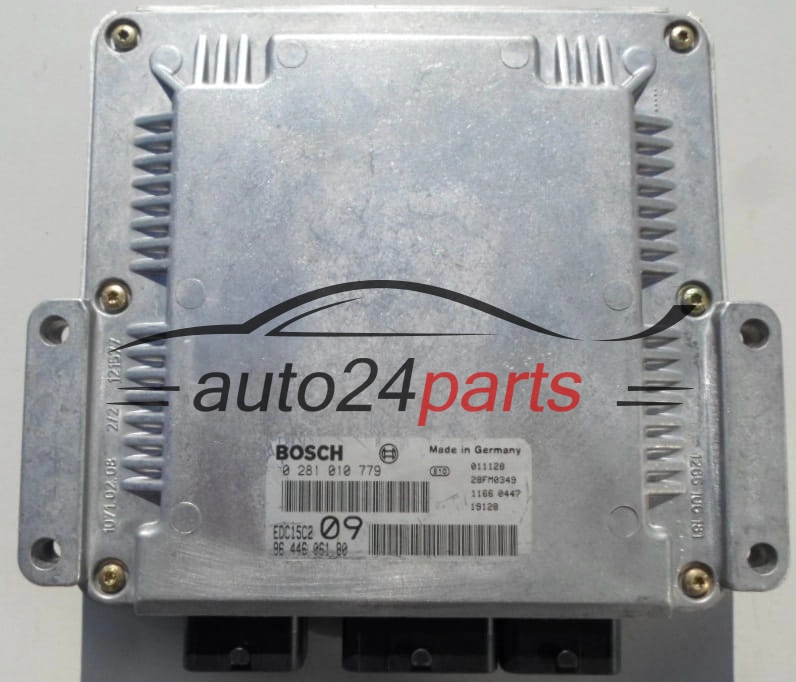 Μονάδα Ελέγχου Κινητήρα PEUGEOT 2.0 HDI BOSCH 0 281 010 779, 96 446 061 80