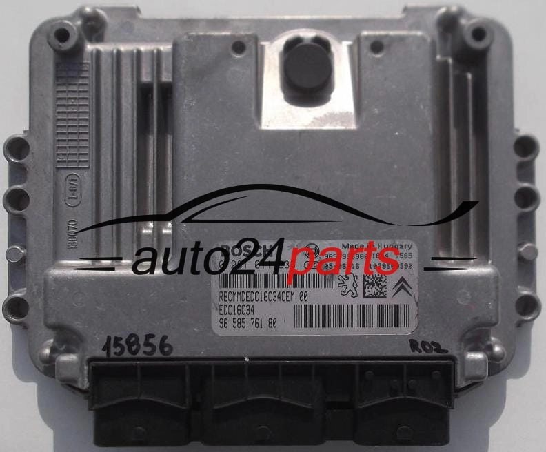Μονάδα Ελέγχου Κινητήρα CITROEN PEUGEOT  BOSCH 0 281 011 633, 0281011633, 96 585 761 80, 9658576180, 9653958980