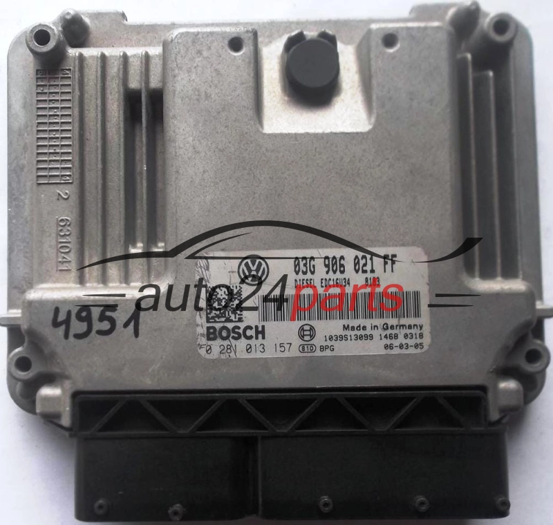 ΜΟΝΑΔΑ ΕΛΕΓΧΟΥ ΚΙΝΗΤΗΡΑ VW VOLKSWAGEN CADDY 1.9 TDI 03G906021FF