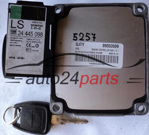 ECU ENGINE CONTROLLER OPEL CHEVROLET HOLDEN VAUXHALL ASTRA CORSA VECTRA ZAFIRA 1.4 Z14XE 1.6 Z16XE Z16SE 09353509 DJTY