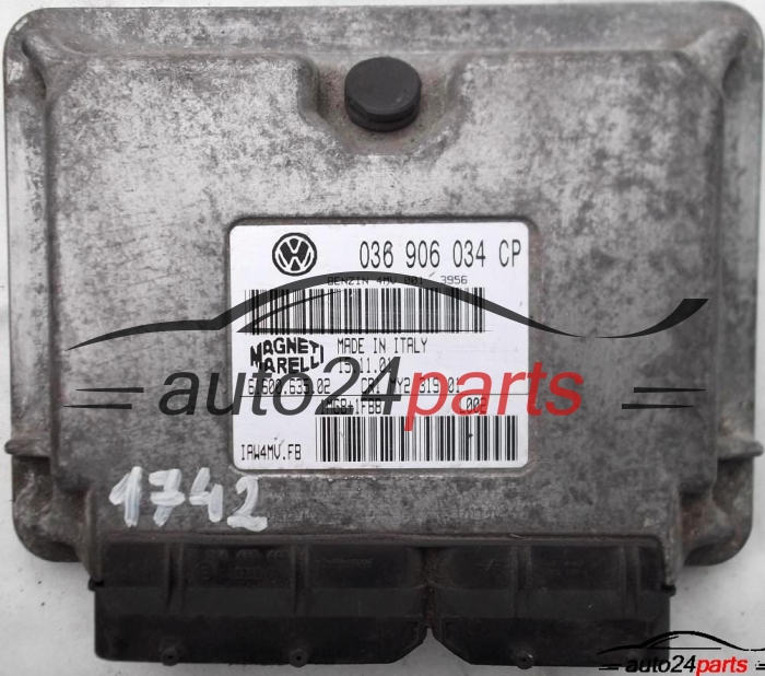 MOTORSTEUERGERÄT ECU STEUERGERÄT SEAT LEON TOLEDO 1.6 036906034CP, IAW4MVFB