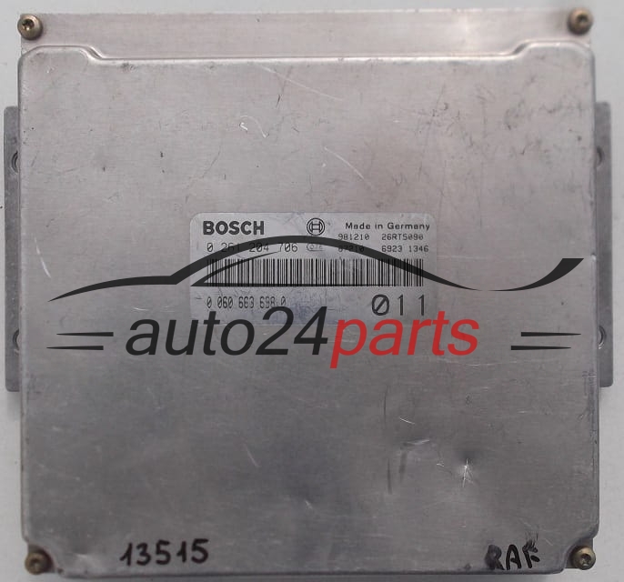 Centralita de motor Alfa Romeo 166 0261204706 00606636980