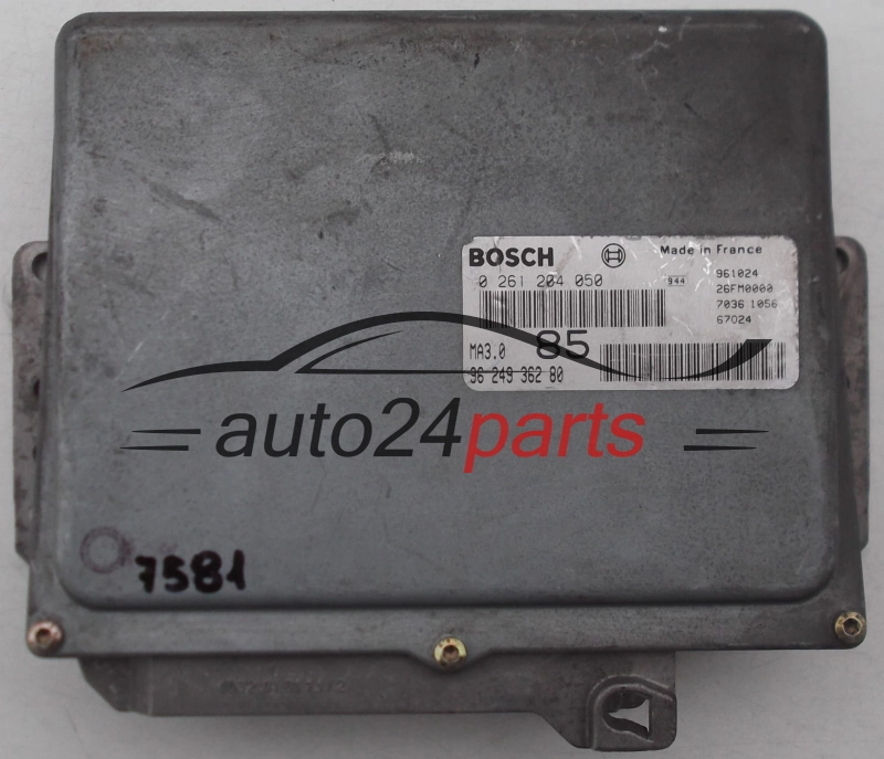 BOSCH 0 261 204 050, 0261204050, 96 249 362 80, 9624936280