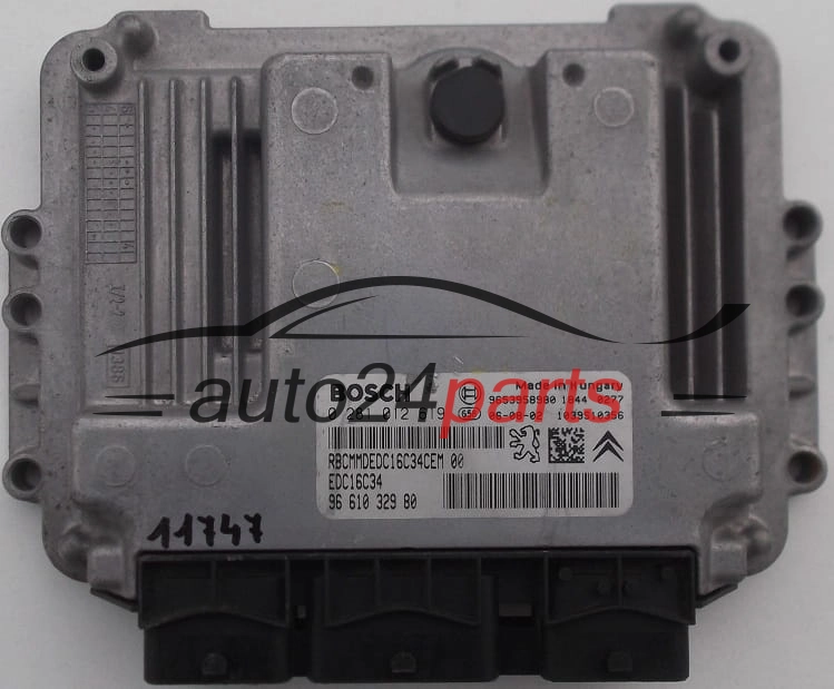 Μονάδα Ελέγχου Κινητήρα CITROEN BERLINGO PEUGEOT PARTNER 1.6HDI BOSCH 0 281 012 619