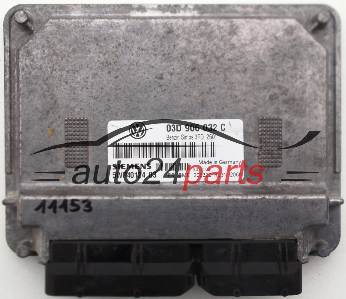 KOMPUTER STEROWNIK SILNIKA VW VOLKSWAGEN POLO 1.2, SIEMENS 5WP40124 03