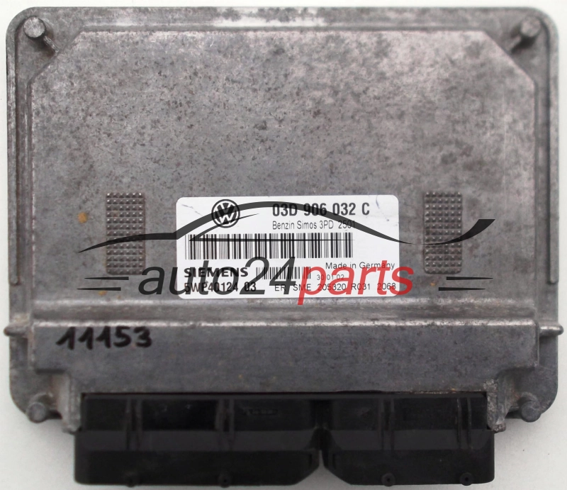 KOMPUTER STEROWNIK SILNIKA VW VOLKSWAGEN POLO 1.2, SIEMENS 5WP40124 03