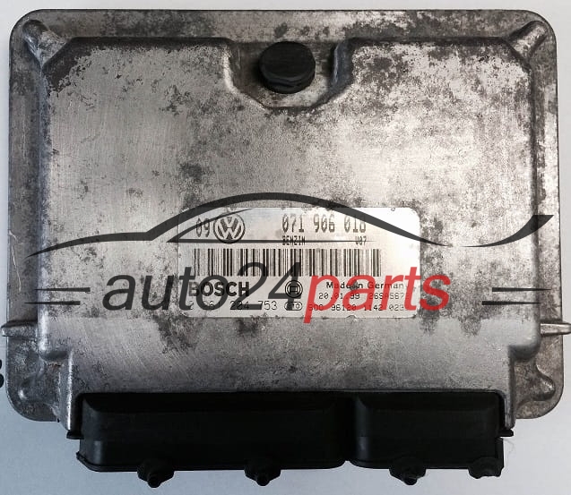 ECU ENGINE CONTROLLER VW VOLKSWAGEN GOLF 2.3 071 906 018, 071906018, BOSCH 0 261 204 753, 0261204753, BENZIN V07 26SA5672