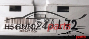 Quadro Strumenti Cruscotto Contachilometri HYUNDAI MATRIX 1.6 H54 BGJ 9400317510, 94003-17510, 200570100H, 2005-70100H