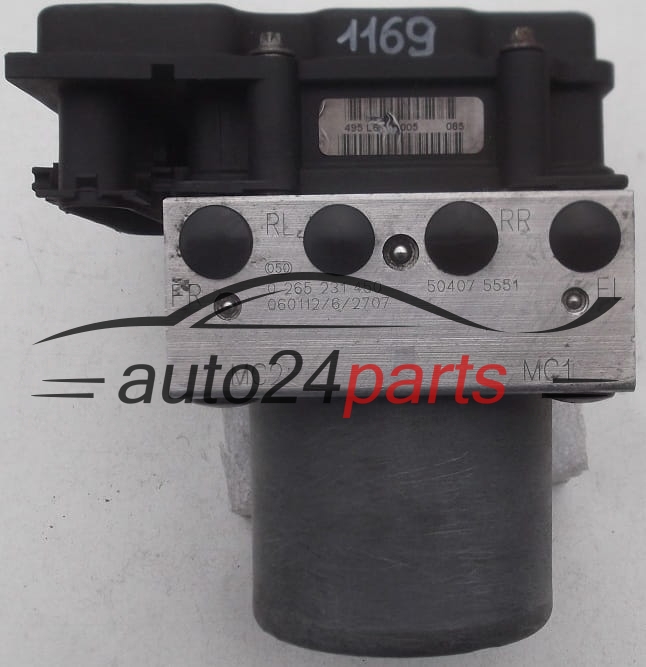 BOSCH 0 265 231 450, 0265231450, 50407 5551, 0 265 800 375, 0265800375