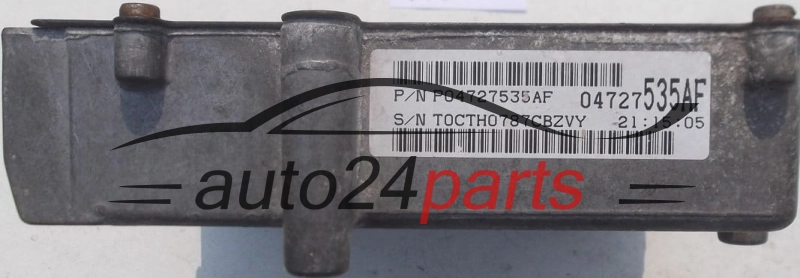 CENTRALITA ECU CAJA DE CAMBIOS AUTOMATICO JEEP GRAND CHEROKEE 2.8 CRD P04727535AF, 04727535AF