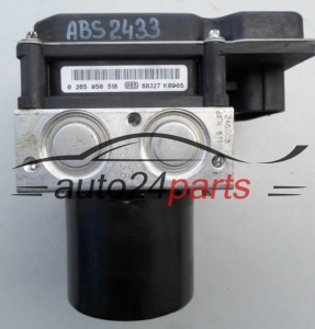 ABS PUMP VW VOLKSWAGEN SEAT SKODA BOSCH 0 265 234 397, 0265234397, 6Q0 614 517 AE, 6Q0614517AE, 0 265 950 518, 0265950518