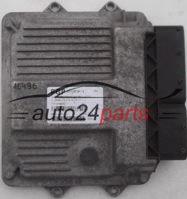 CENTRALINA DO MOTORE OPEL CORSA 1.3 JTD 55190814, MJD 6J0.C3, MJD6J0C3