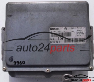 ECU CENTRALITA DE MOTOR PEUGEOT 306 405, CITROEN ZX 1.4, BOSCH 0 261 200 779, 0261200779, 96 171 499 80, 9617149980 