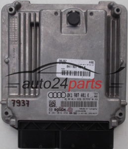 ECU ENGINE CONTROLLER AUDI A4, A5 2.7 TDI, BOSCH 0 281 016 456, BOSCH 0281016456, 8K1 907 401 K, 8K1907401K, 8K1907401A