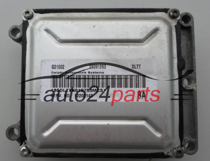 CENTRALITA DE MOTOR OPEL ASTRA VECTRA ZAFIRA 2.2 Z22SE 09391263 DLTT, 12202143, 12 202 143, 6235044, 62 35 044 