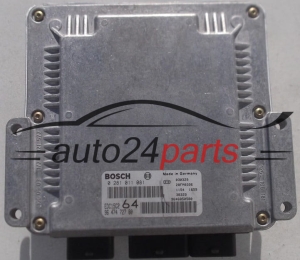 MOTORSTEUERGERÄT ECU STEUERGERÄT  PEUGEOT 307 2.0 HDI BOSCH 0 281 011 081, 0281011081, 96 474 727 80, 9647472780, 9646850580, EDC15C2 