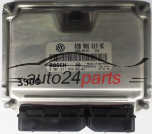 CENTRALINA MOTORE SEAT IBIZA 1.9 TDI ATD 038 906 019 NE, 038906019NE, BOSCH 0 281 011 824, 0281011824, 1039S06265