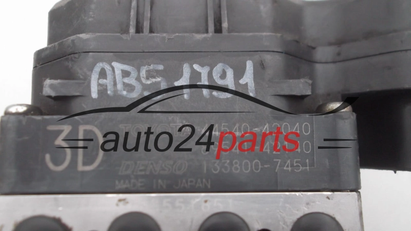 ABS CENTRALINA POMPA TOYOTA RAF 4 44540-42040,  89541-42140, DENSO 133800-7451