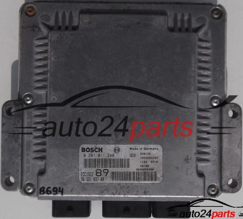 calculateur moteur pour peugeot 307 2.0 hdi