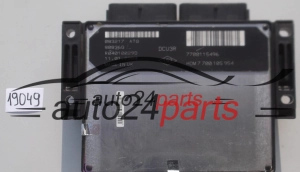 Μονάδα Ελέγχου Κινητήρα RENAULT KANGOO 1.9 D R04010029D, HOM 7 700 105 954, HOM7700105954, 7700105954, 7700115496