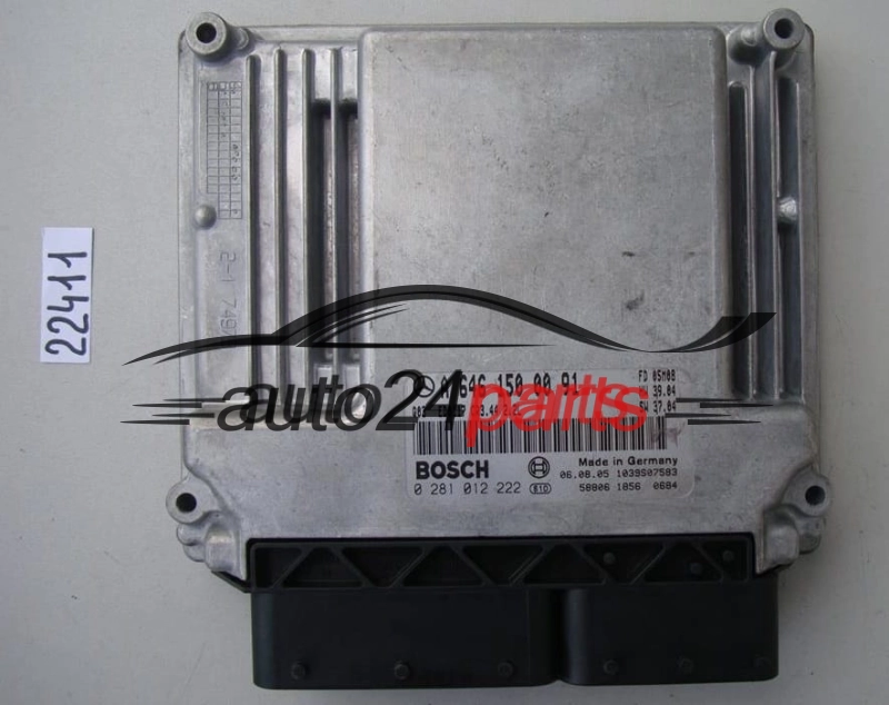MERCEDES W203 C-KLASA 2.2 220 CDI BOSCH 0281012222, 0 281 012 222, A6461500091, A 646 150 00 91