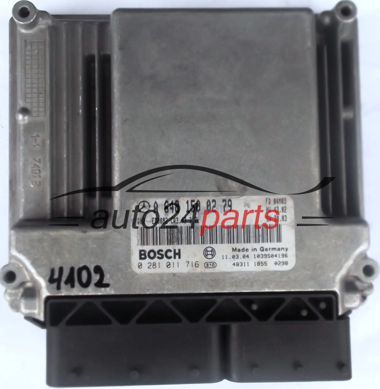 ECU ENGINE CONTROLLER MERCEDES W220 S-KLASS 320 CDI A6481500279