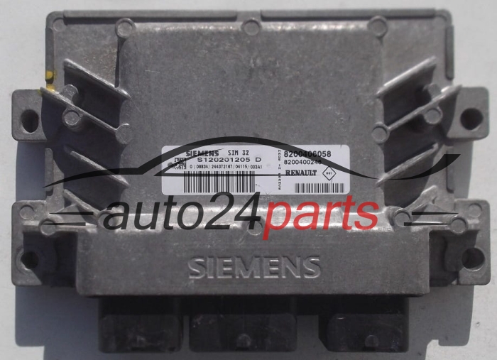 Μονάδα Ελέγχου Κινητήρα RENAULT CLIO 1.2 SIEMENS S120201205 D