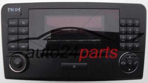 RADIO CD NAVI MF2710 MERCEDES M-KLASSE W 164 2007 A 164 820 82 89, A1648208289 (1)