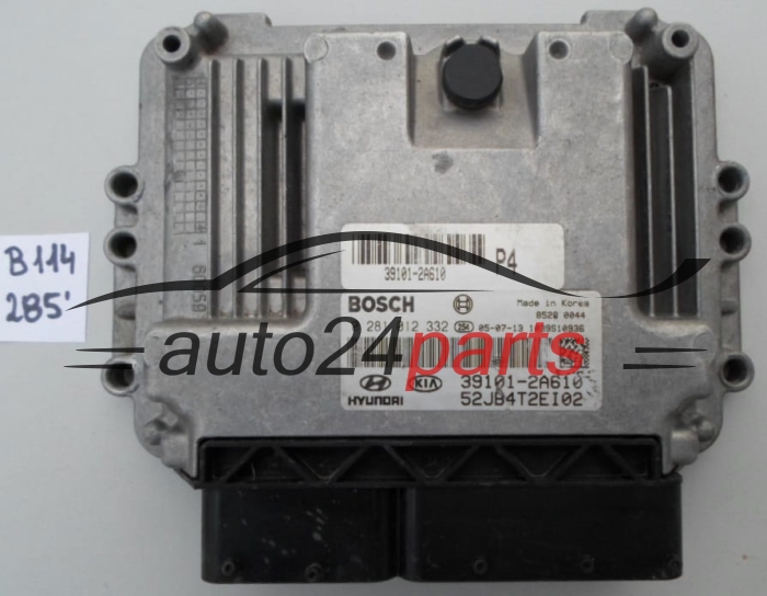 KOMPUTER STEROWNIK SILNIKA KIA RIO 1.5 CRDI BOSCH 0 281 012 332,  39101-2A610
