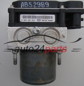 Αντλία αβς NISSAN QASHQAI BOSCH 0 265 230 686, 0265230686, 47660JD01D, 0265951223