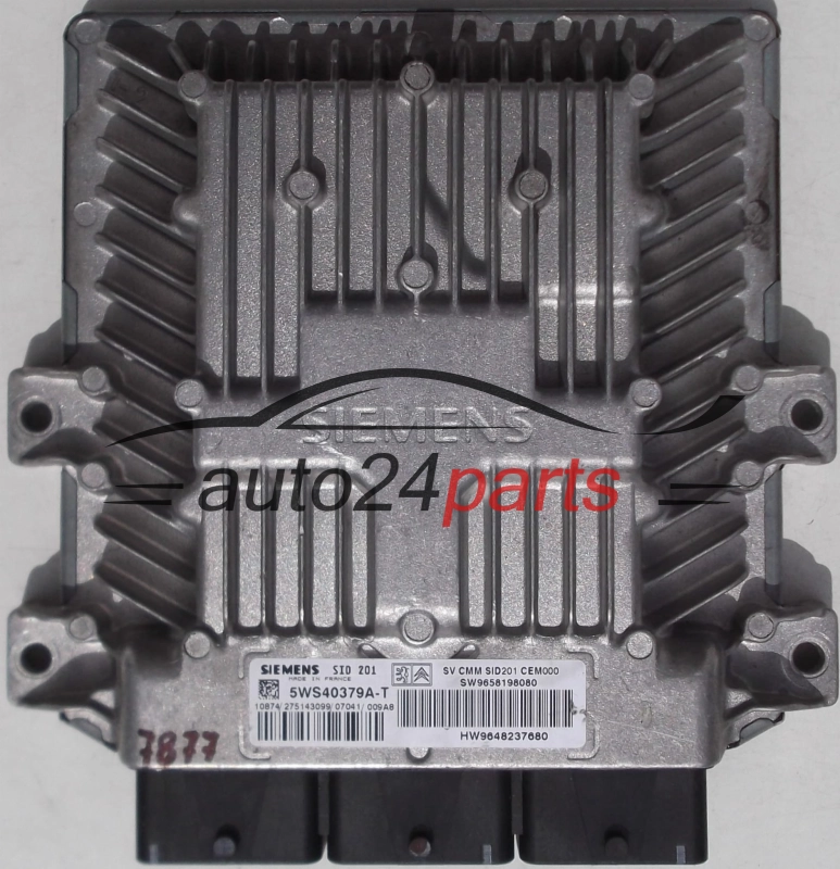 calculateur moteur pour citroen c6 et peugeot 407/607 2.7 hdi 