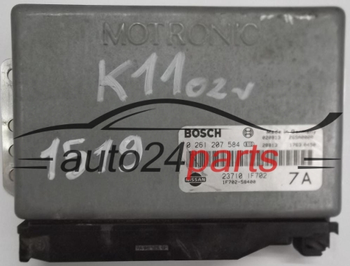ECU ENGINE CONTROLLER NISSAN MICRA 1.4 BOSCH 0261207584, 0 261 207 584, 23710 1F702, 237101F702, 1F702-58400, 1F70258400 7A 