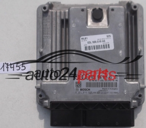 CALCULATEUR MOTEUR AUDI Q5 2.0 TDI BOSCH 0 281 016 698, 0281016698, 03L 906 019 AS, 03L906019AS, 03L 906 022 B, 03L906022B, EDC17CP14