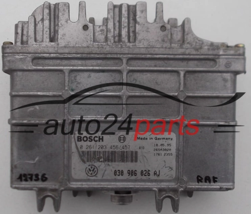 BOSCH 0 261 203 456/457, 0261203456 /457, 030 906 026 AJ, 030906026AJ