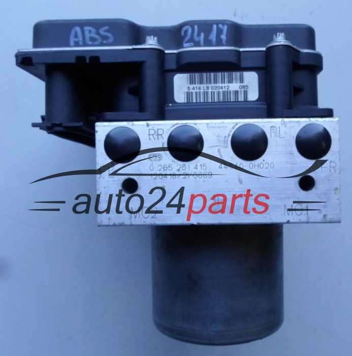 ABS PUMP TOYOTA BOSCH 0 265 251 415, 0265251415, 44540-0H020, 445400H020, 0 265 951 530, 0265951530