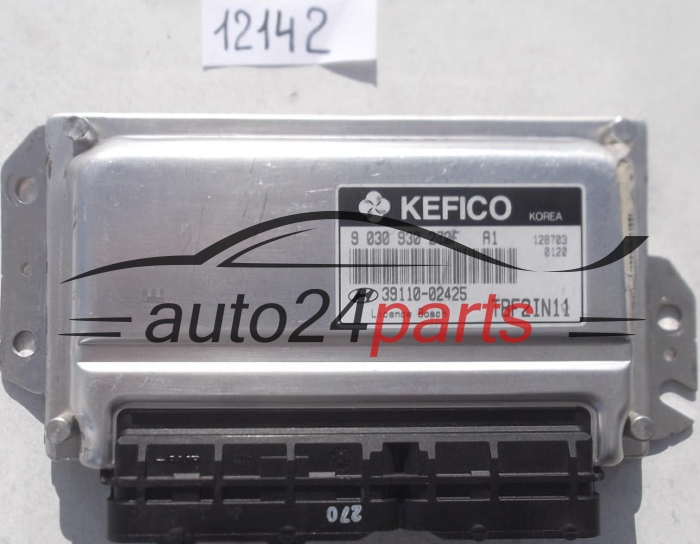 CALCULATEUR MOTEUR HYUNDAI GETZ 1.1, 9 030 930 270F, 9030930270F, TBF2IN11 A1, 39110-02425, 3911002425
