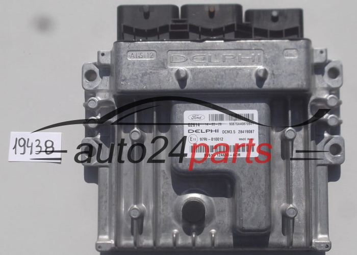KOMPUTER STEROWNIK SILNIKA FORD 1.6 TDCI DELPHI 28419087, BV61-12A650-ACM, BV6112A650ACM, DCM3.5 