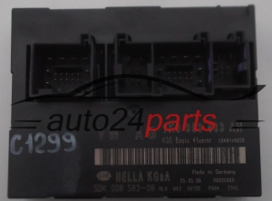 CENTRALITA DE CONFORT SKODA OCTAVIA 1.9 TDI HELLA 5DK 008 583-08, 5DK00858308, 1K0 959 433 AH, 1K0959433AH 