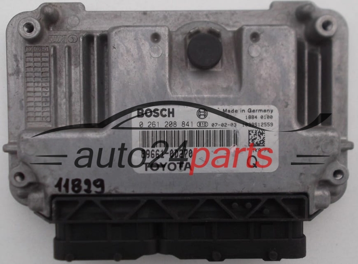 KOMPUTER STEROWNIK SILNIKA TOYOTA YARIS BOSCH 0 261 208 841, 0261208841, 89661-0D270, 896610D270