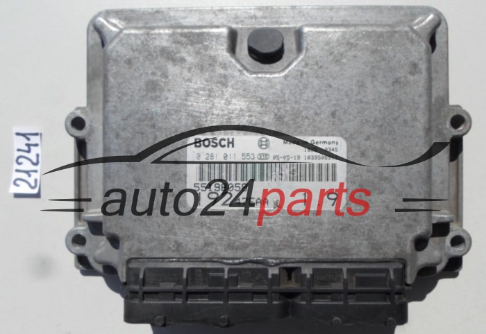 FIAT STILO 1.9 JTD BOSCH 0281011553, 0 281 011 553, 55198058, 19247EAA