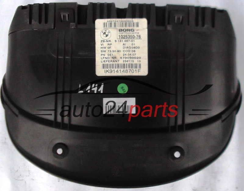 INDICADOR DE VELOCIDADE BMW E90 320 DIESEL JOHNSON CONTROLS 1025350-76, 102535076, 9 141 487-01, 914148701, IK914148701F