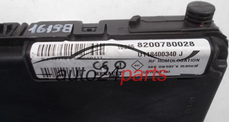 CENTRALINA DO MOTORE RENAULT MEGANE 1.5 DCI SIEMENS S122326107 A, S122326107A, 8200542288