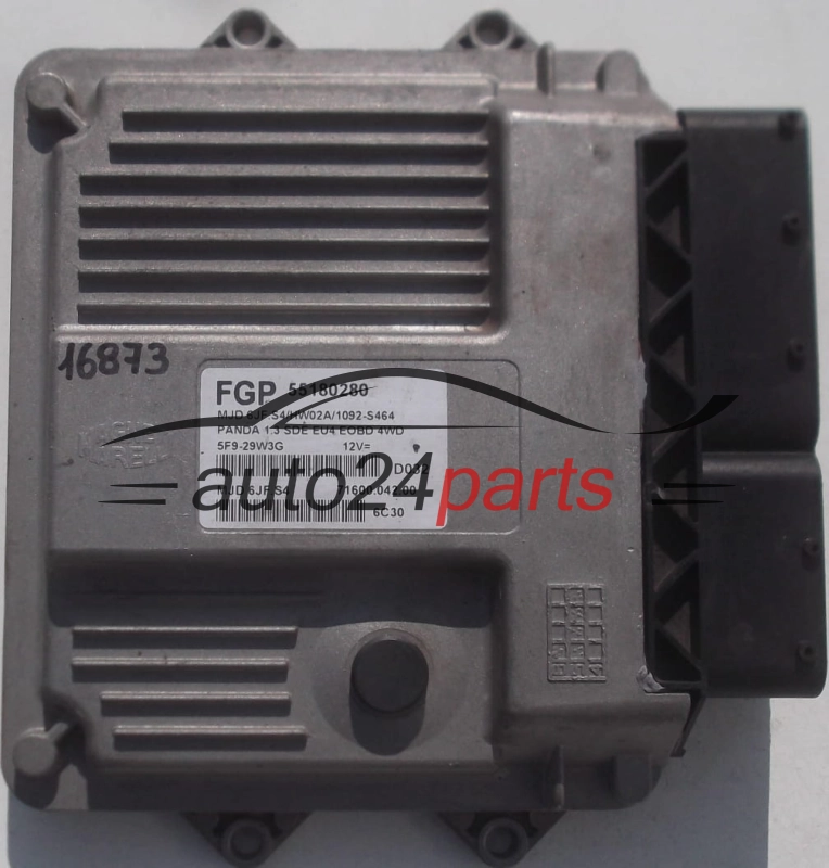 KOMPUTER STEROWNIK SILNIKA FIAT PANDA 1.3 JTD MAGNETI MARELLI MJD 6JF.S4, MJD6JFS4, FGP 55180280, 71600.042.00, 7160004200