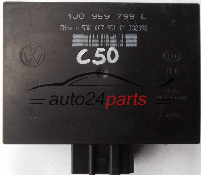 CENTRALKA MODUL STEROWNIK KOMFORTU VW SEAT SKODA HELLA 5DK 007 951- 01,  1J0 959 799 L