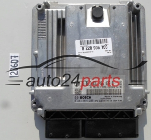 Μονάδα Ελέγχου Κινητήρα AUDI A4 2.0 TDI BOSCH 0 281 014 235, 0281014235, 03L 906 022 B, 03L906022B